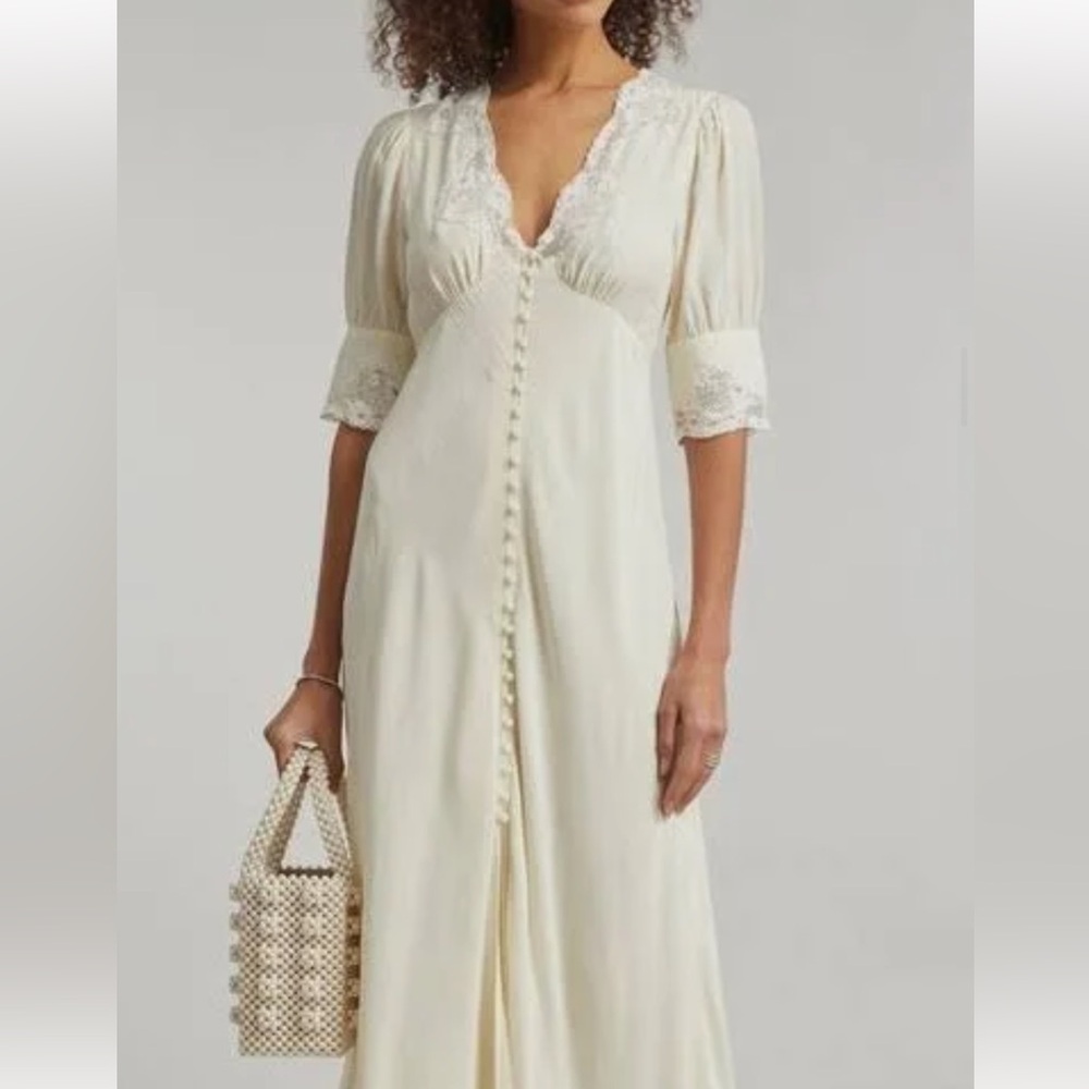 rixo bridal white lace dress